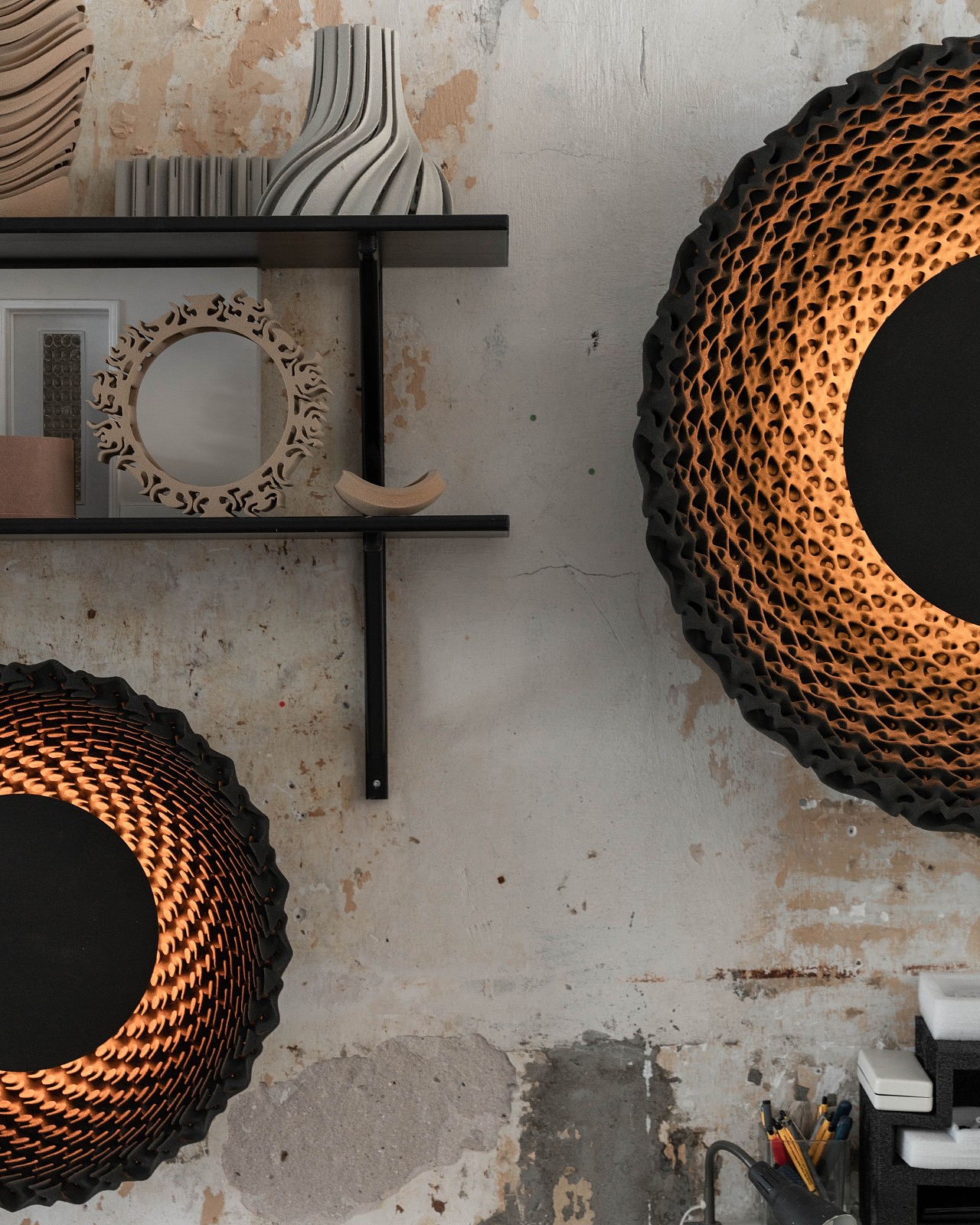 lamp，Wall lamp，product design，product，lamp，