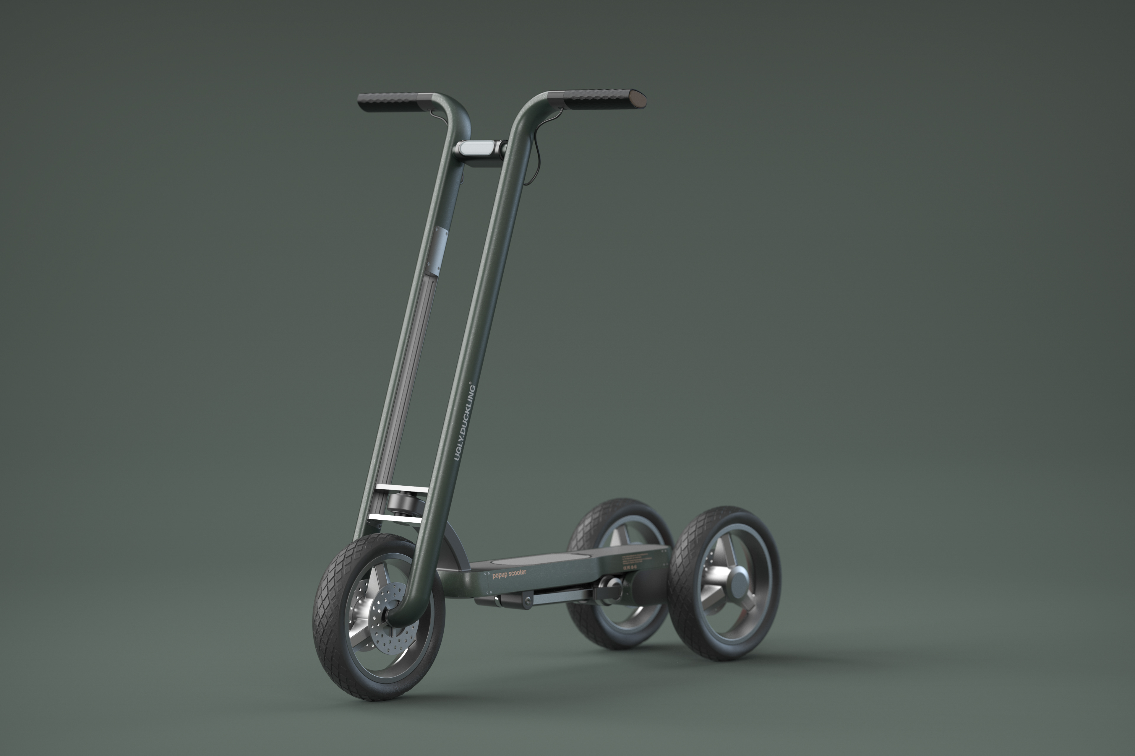 Scooter，industrial design，Scooter，Bicycle，3d，