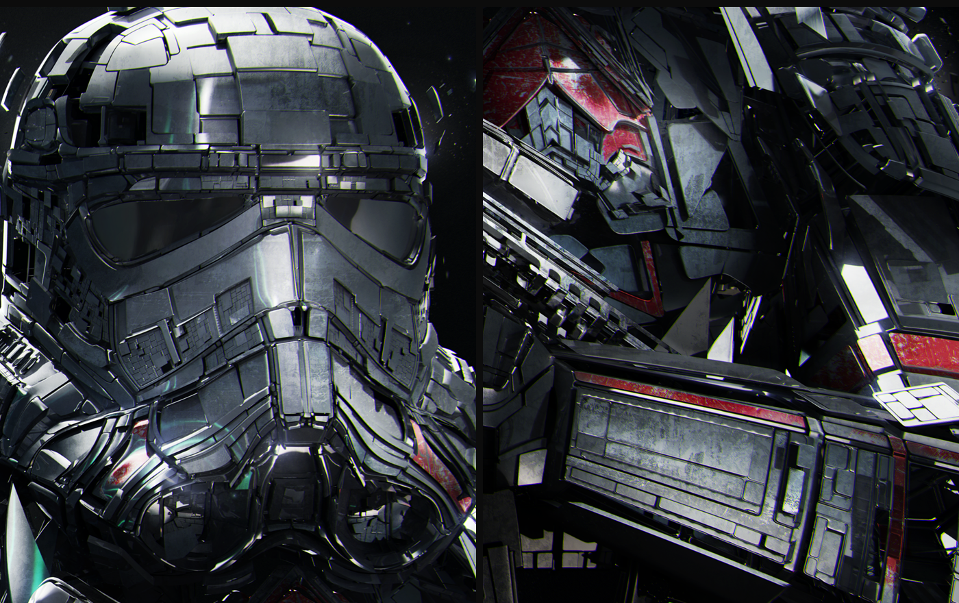 Star Wars，Model，3d，