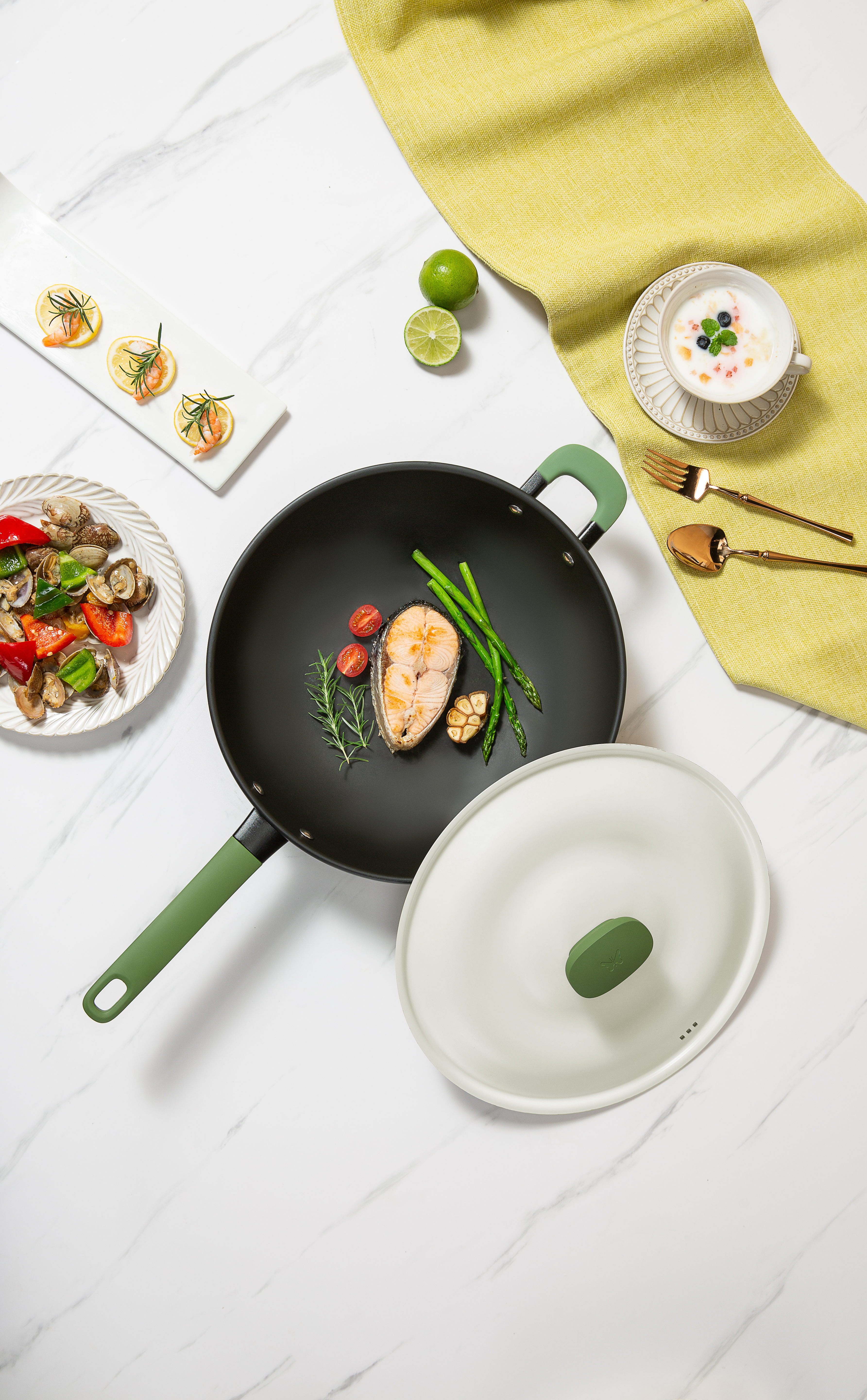 Wok，industrial design，product design，pot，