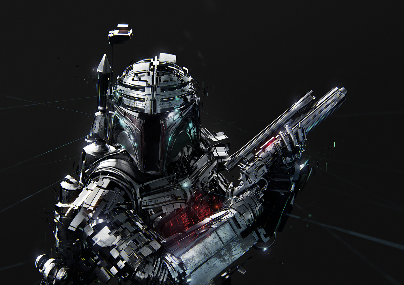 Star Wars，Model，3d，