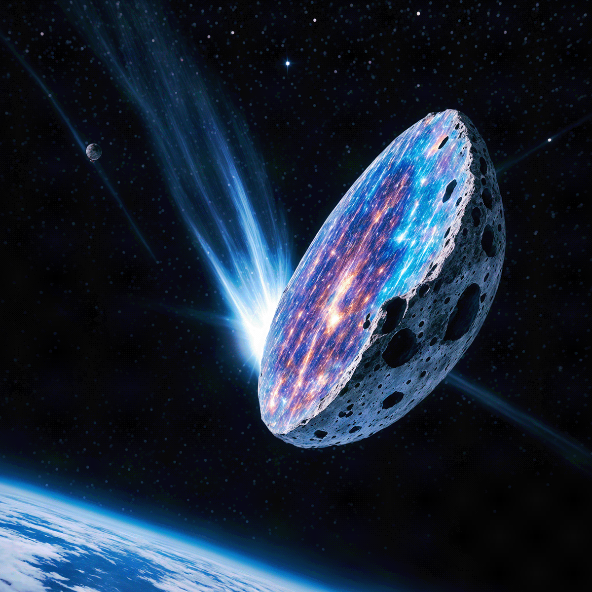 Digital art，mineral，Digital Painting，conceptual design，