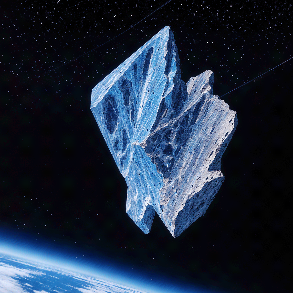 Digital art，mineral，Digital Painting，conceptual design，