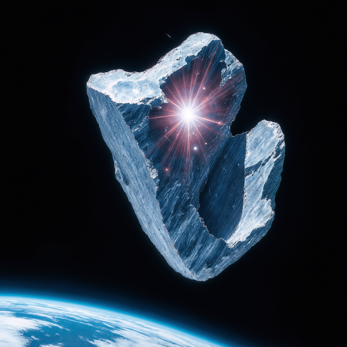 Digital art，mineral，Digital Painting，conceptual design，