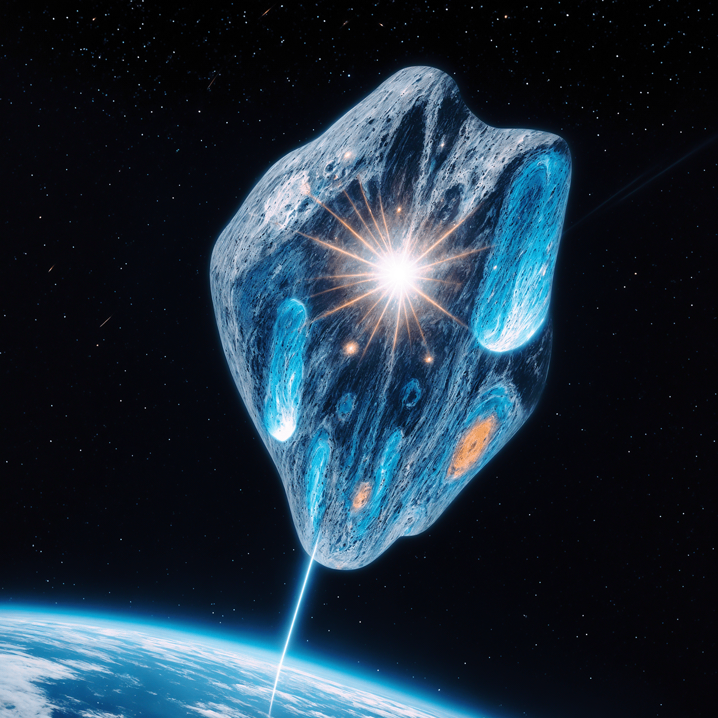 Digital art，mineral，Digital Painting，conceptual design，