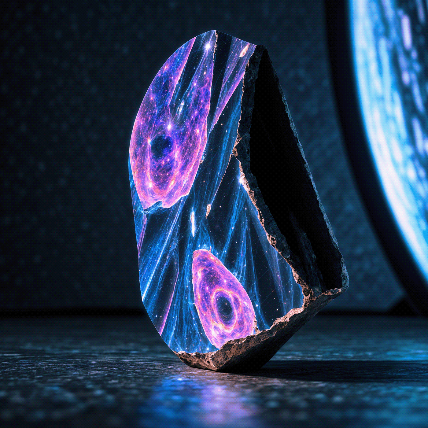 Digital art，mineral，Digital Painting，conceptual design，