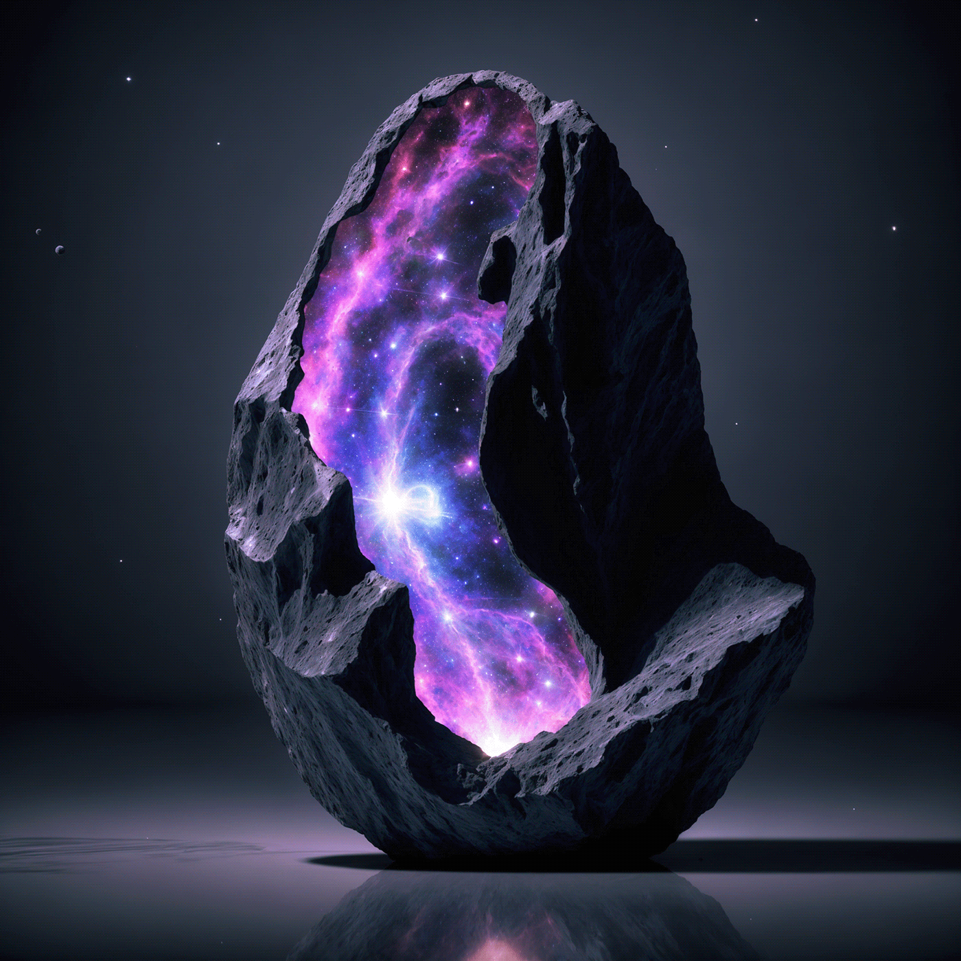 Digital art，mineral，Digital Painting，conceptual design，