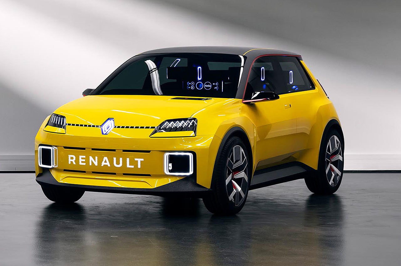 Renault 5 E-Tech，automobile，vehicle，tram，Renault，