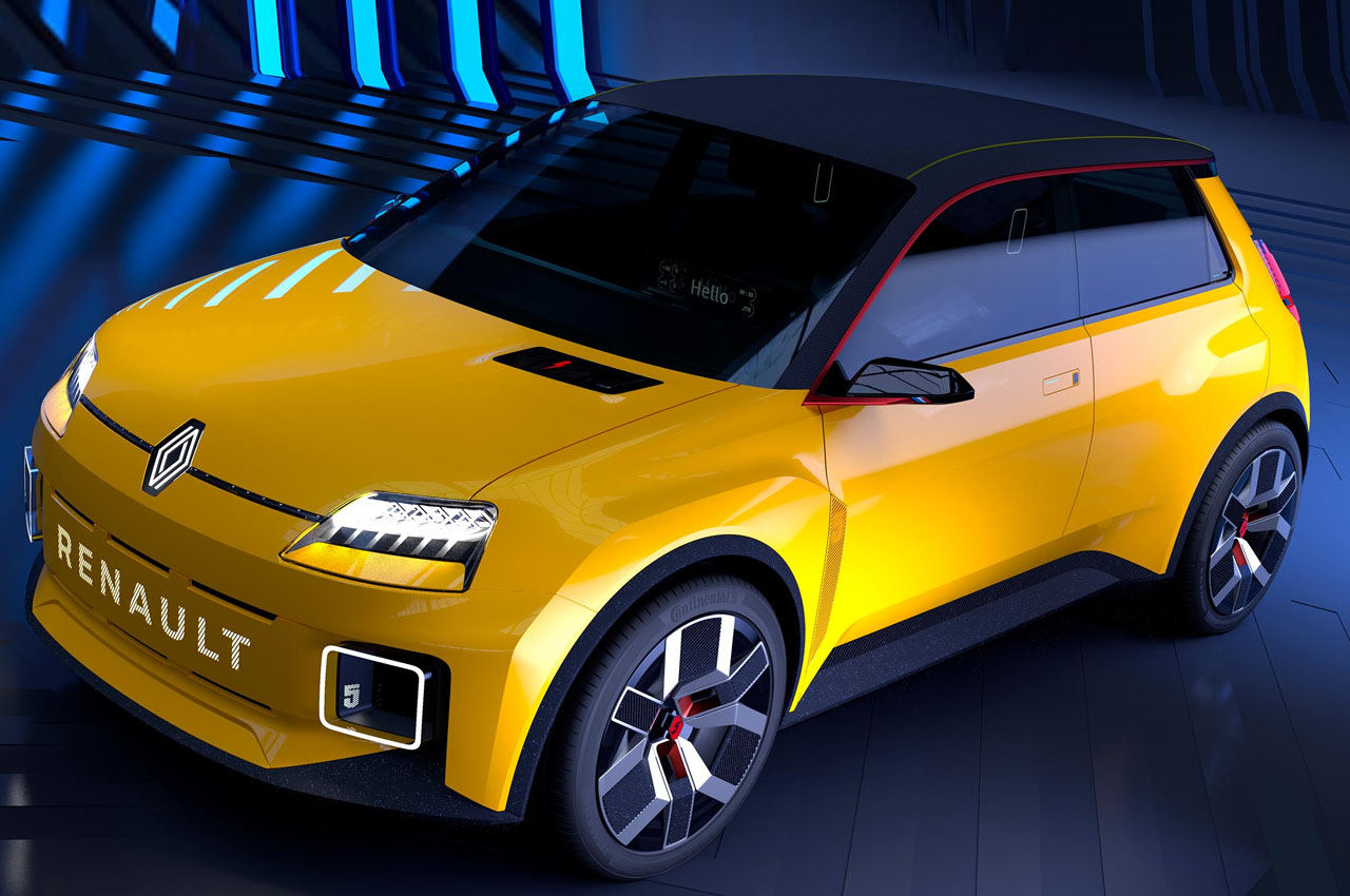 Renault 5 E-Tech，automobile，vehicle，tram，Renault，