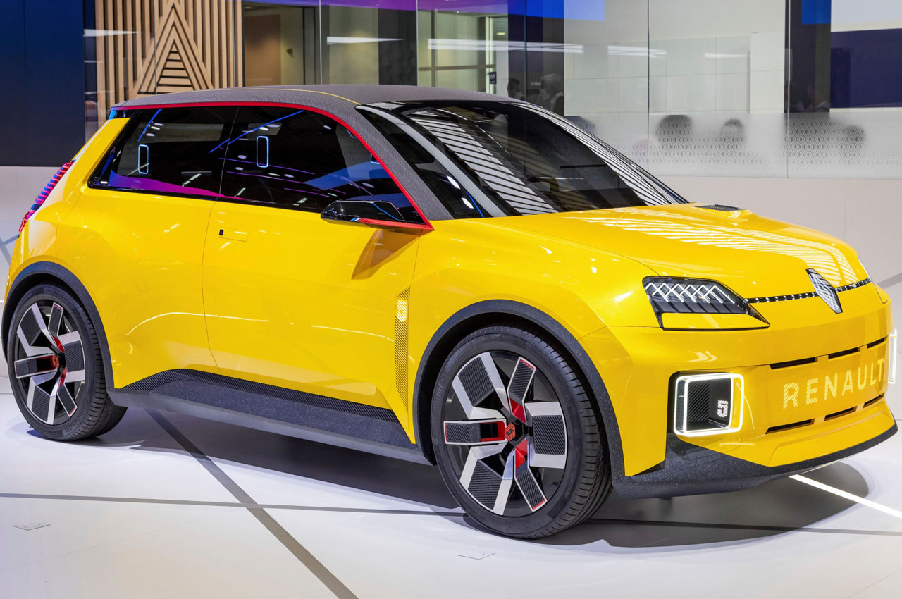 Renault 5 E-Tech，automobile，vehicle，tram，Renault，