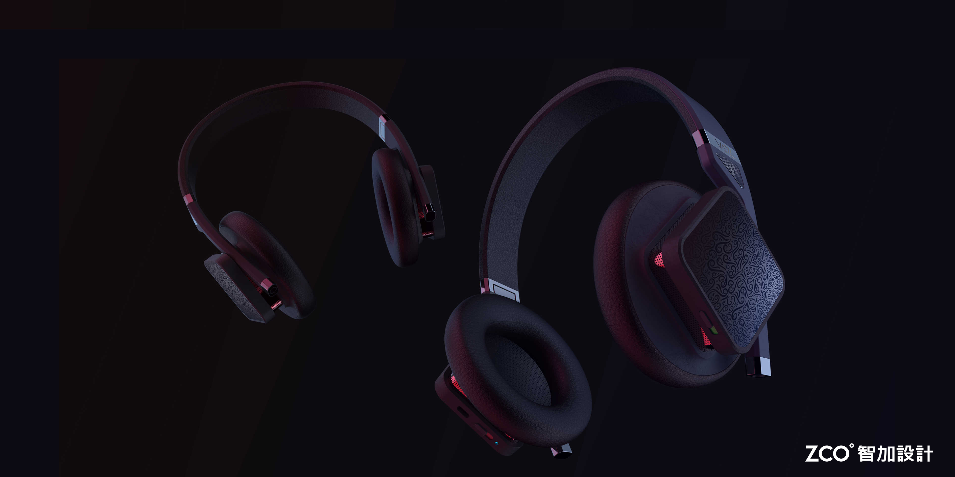 Zhijia design，Noise reduction earphone，