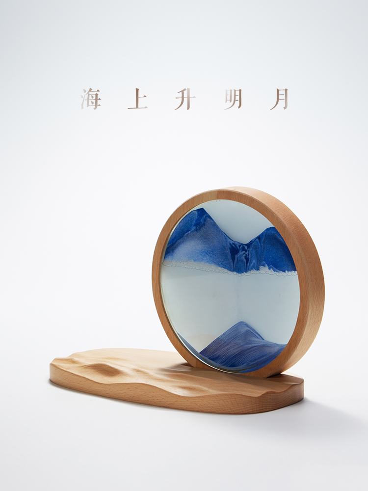 quicksand painting，Red deer，Ornaments，gift，Cultural creation，