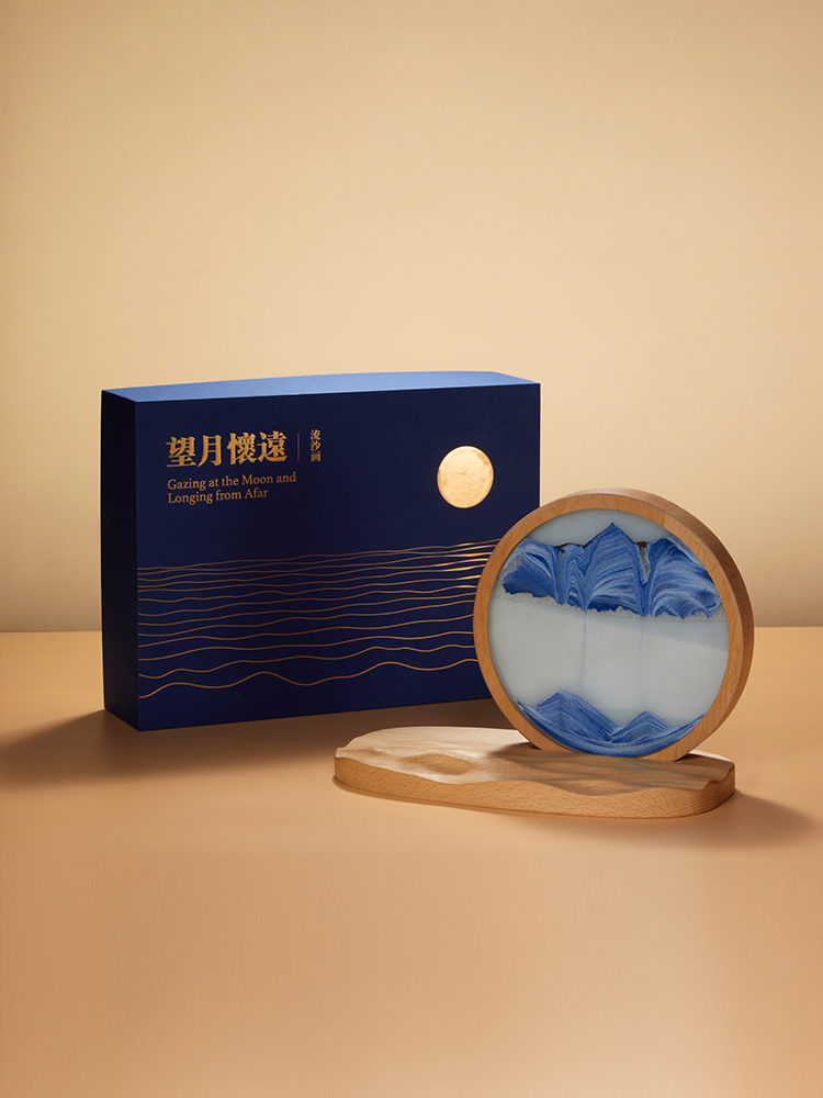 quicksand painting，Red deer，Ornaments，gift，Cultural creation，