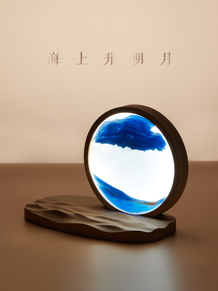 quicksand painting，Red deer，Ornaments，gift，Cultural creation，