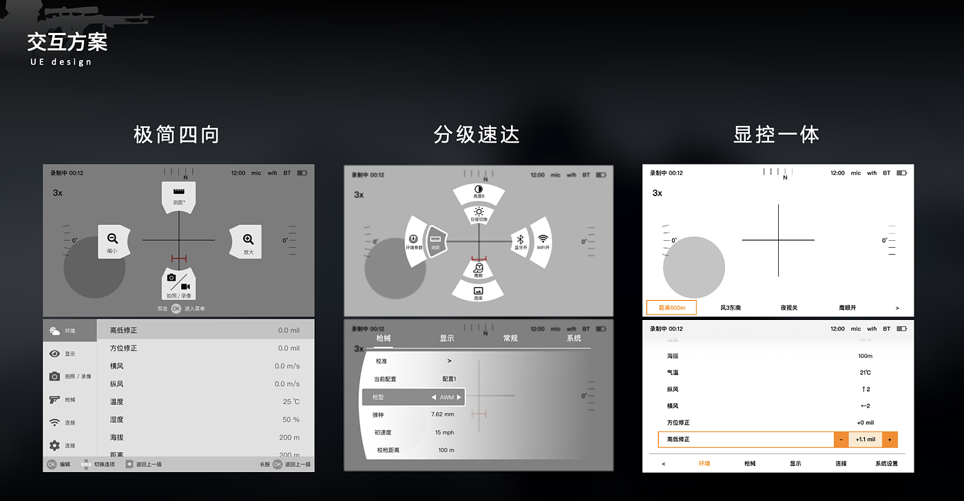 outdoors，UED，military，ux，Visual style，