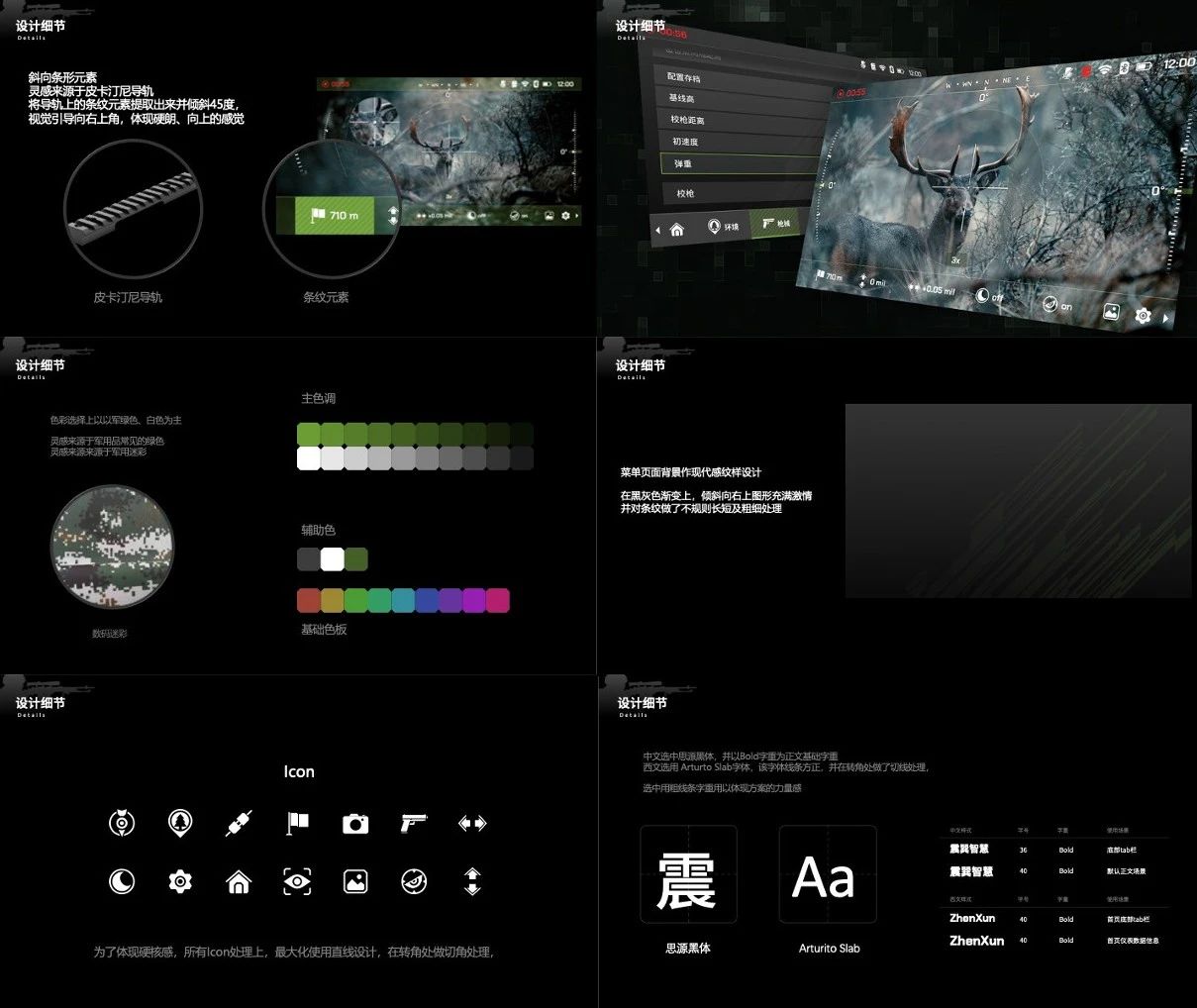 outdoors，UED，military，ux，Visual style，