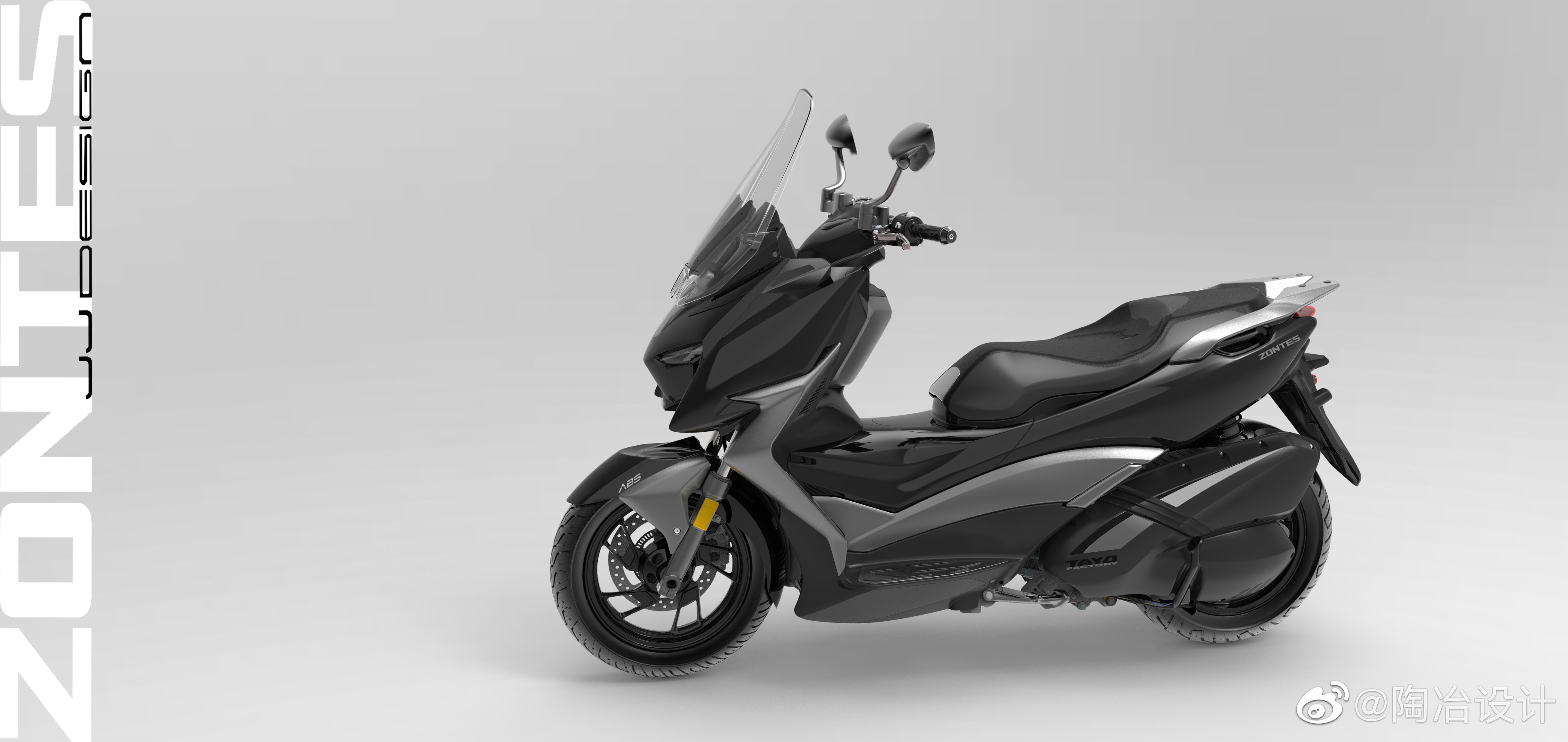 Scooter，Scooter Design，conceptual design，Two-wheel design，Motorcycle design，Electric vehicle two-wheel design，Electric vehicle design，