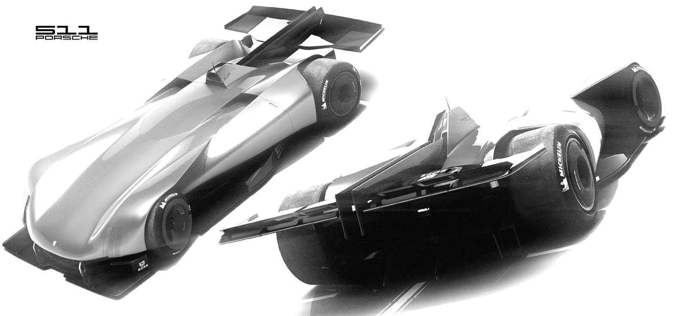 Porsche，Appearance design，industrial design，automobile，