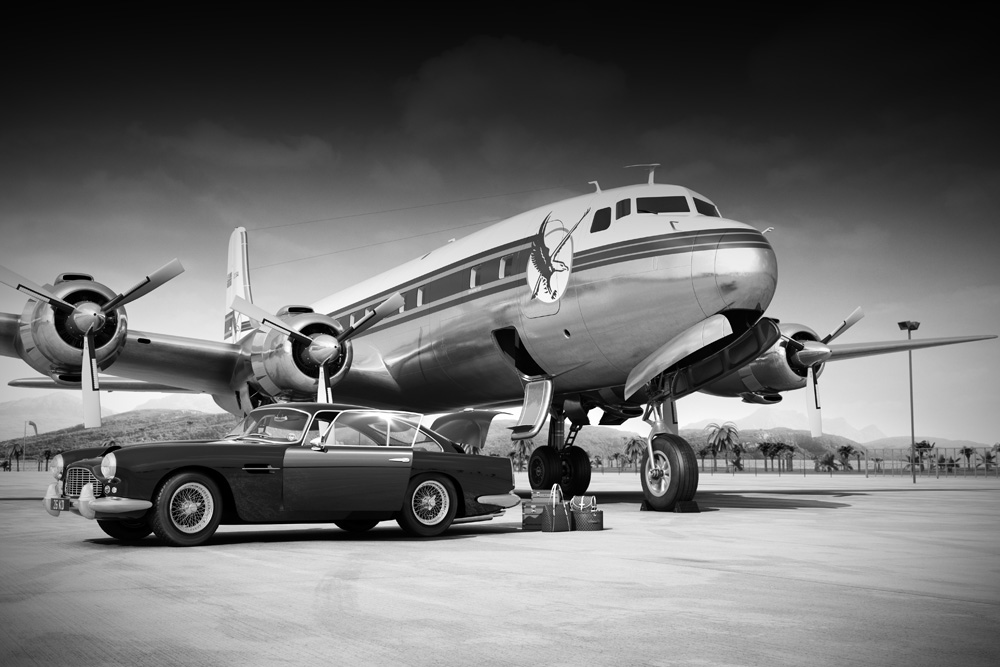 vehicle，aircraft，white，Cloudmaster，