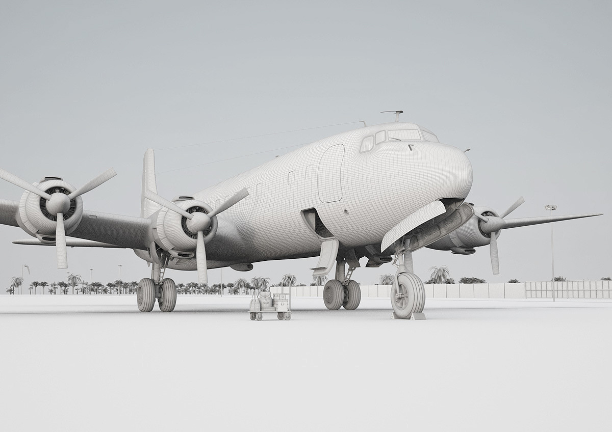 vehicle，aircraft，white，Cloudmaster，