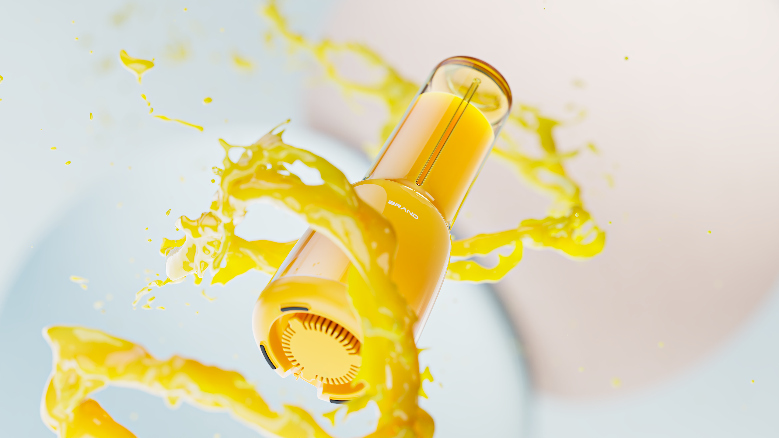 Juicer，small home appliances，Kitchen appliances，liquidizer，Portable，product design，industrial design，