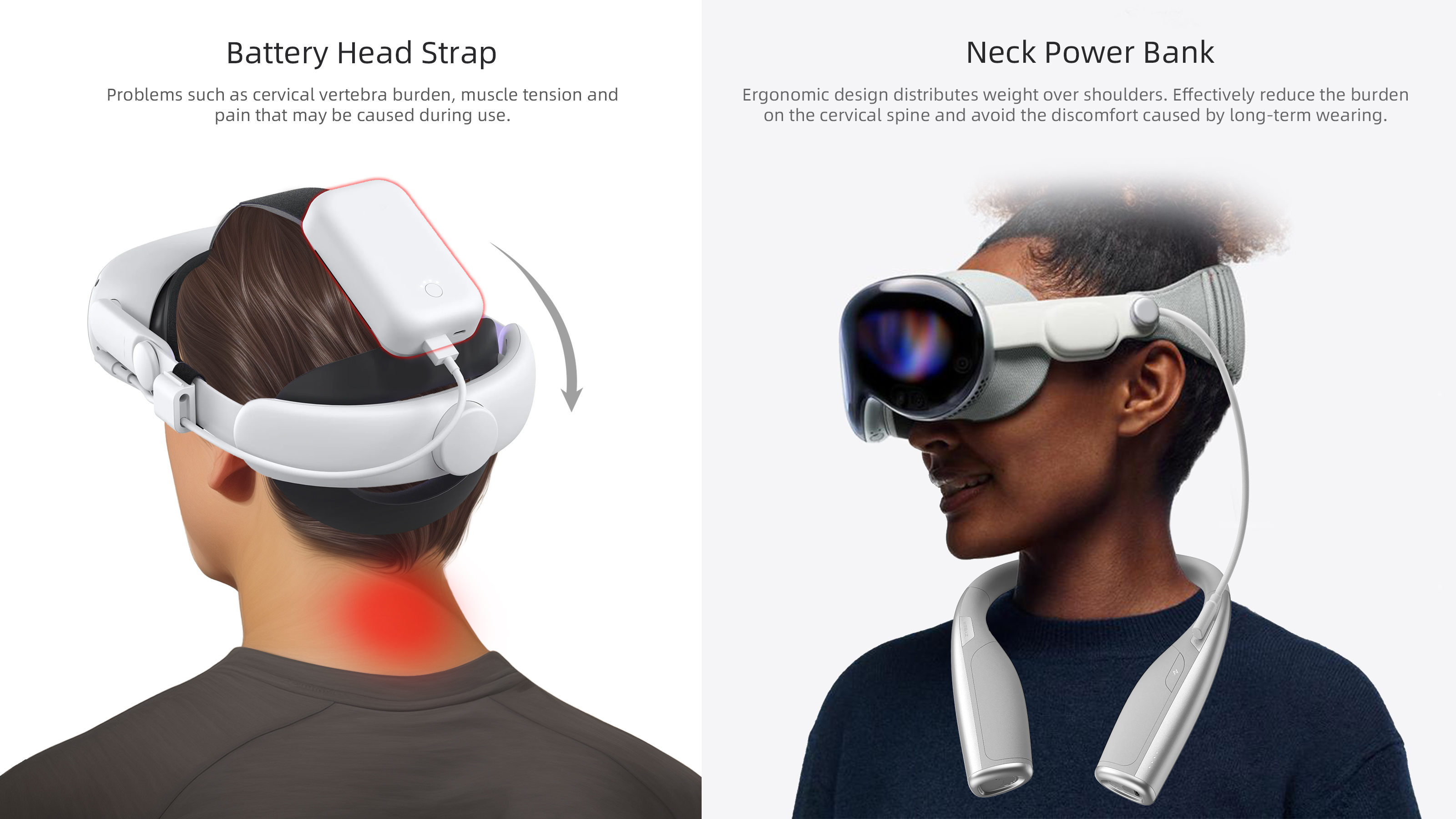 portable battery，Replaceable battery，halter ，vr，quest3，Meta，