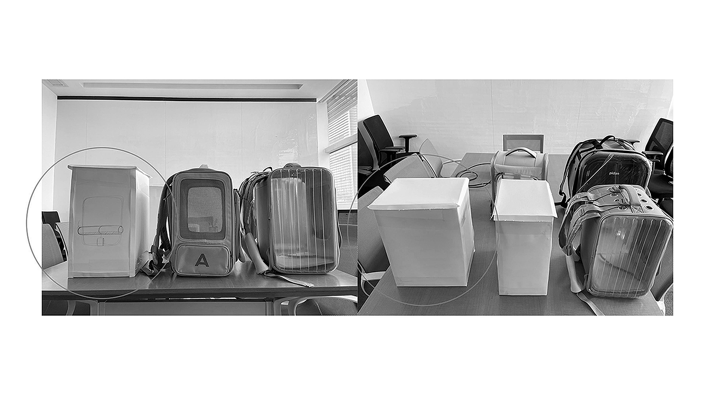 industrial design，Pet products，knapsack，product design，