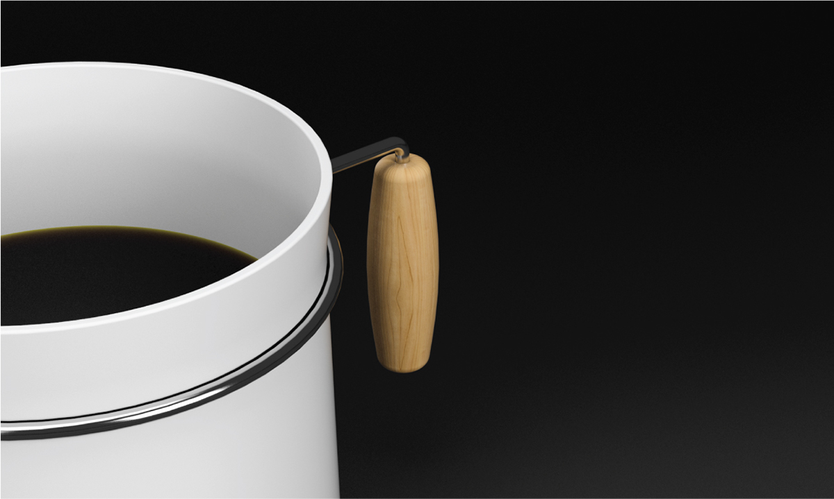 Boyer，coffee service，white，ceramics，