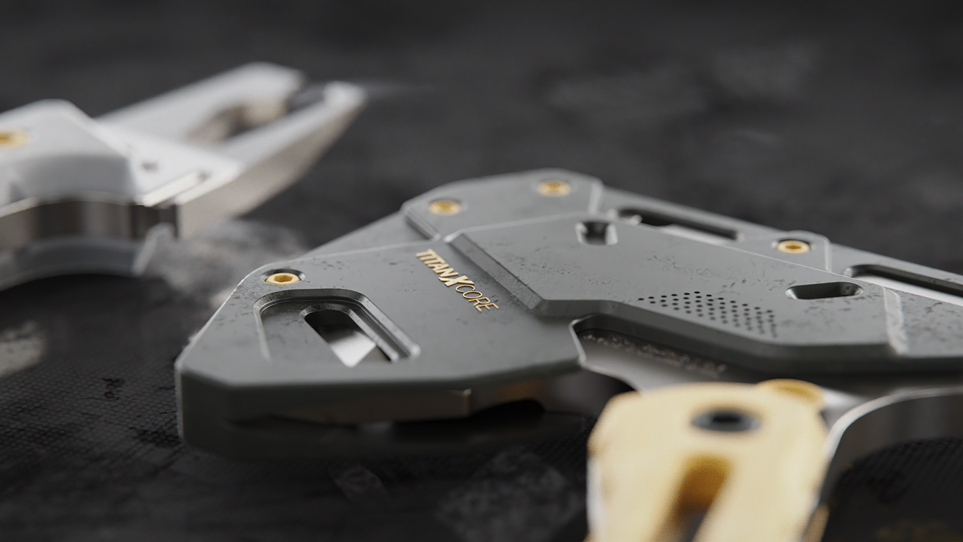 Modular Hatchet，industrial design，tool，originality，