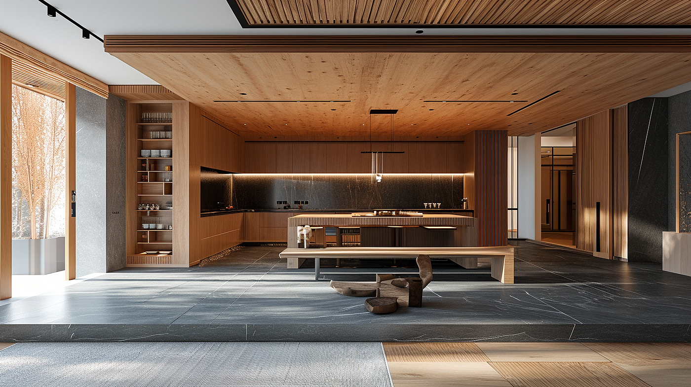 Indoor renderings，