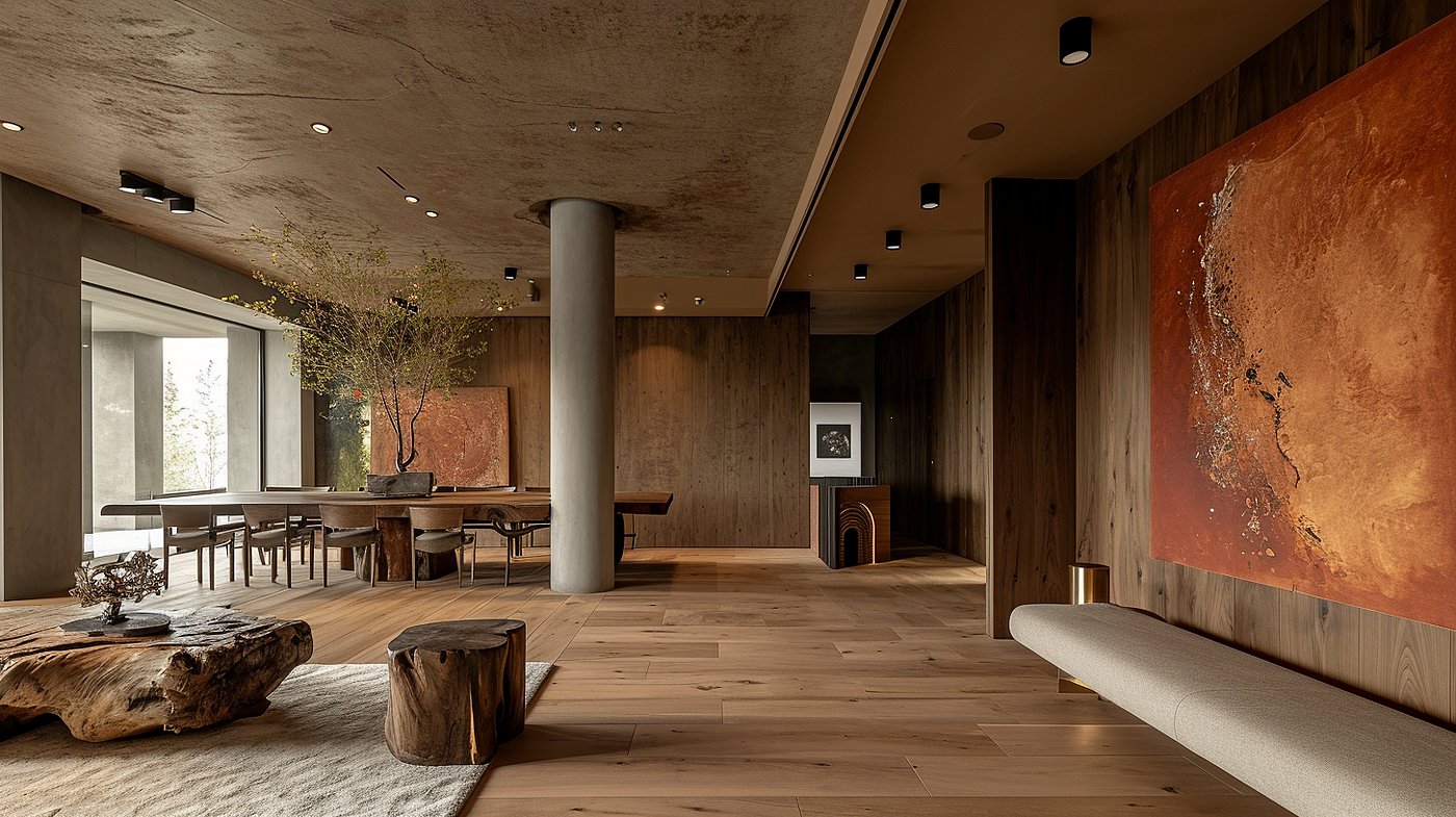 Indoor renderings，