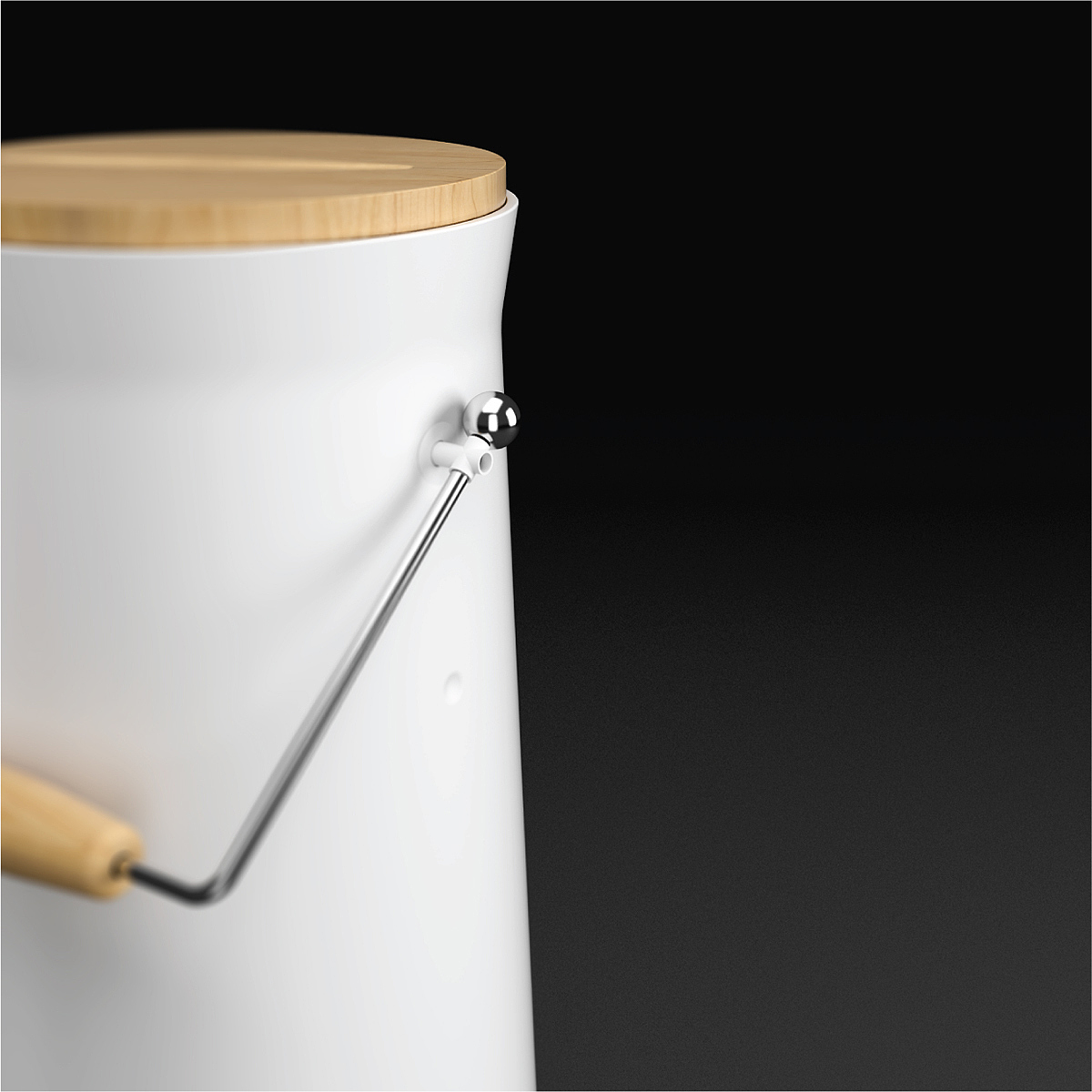 Boyer，coffee service，white，ceramics，