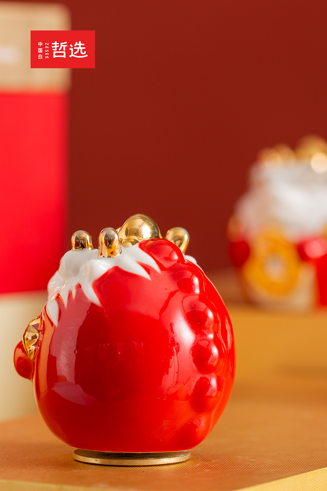 Year of the Dragon，mascot，the Chinese zodiac，Ornaments，Lucid，ceramics，Cultural creation，