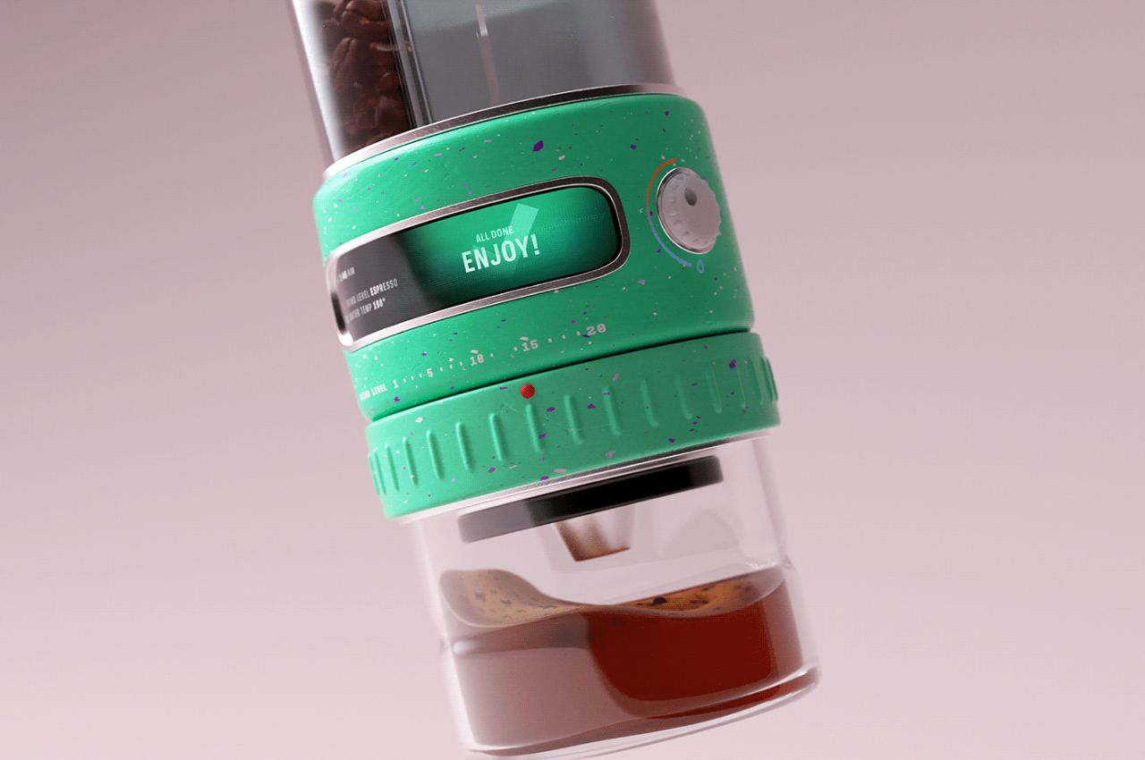 Coffee，Coffee machine，Design，product design，Coffee，Brewster，