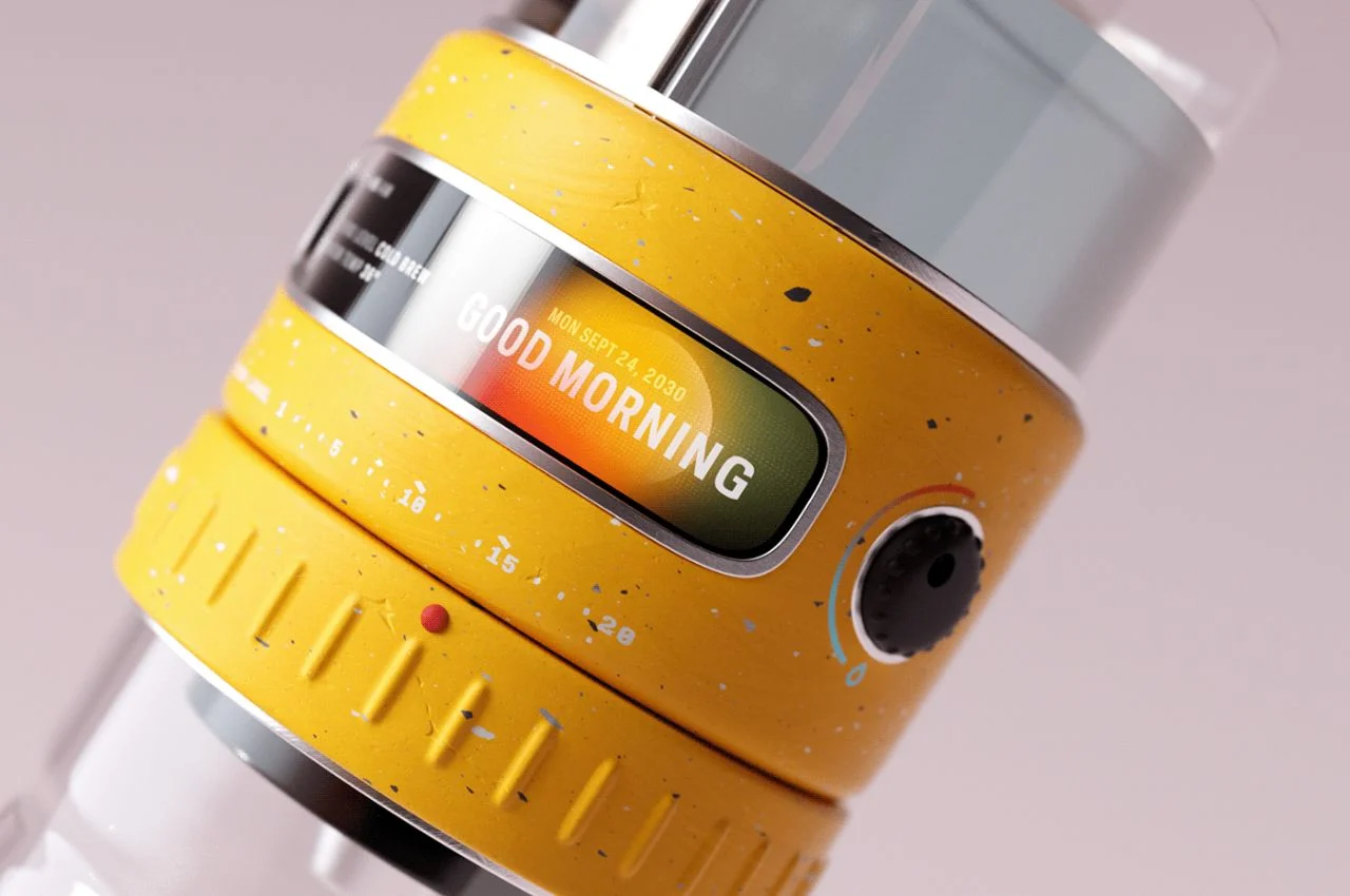 Coffee，Coffee machine，Design，product design，Coffee，Brewster，