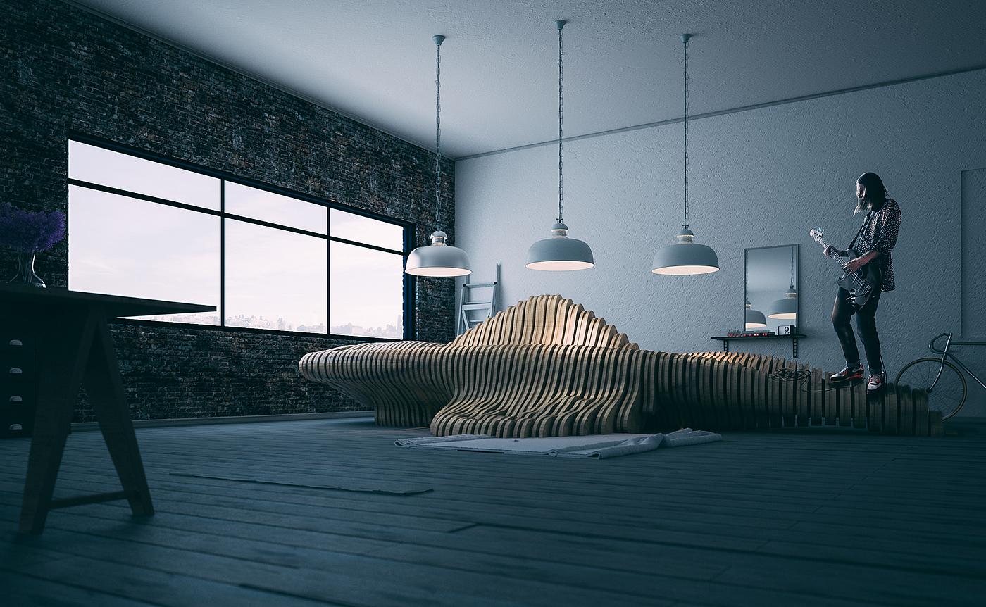 Parameter design，Curved table，woodiness，
