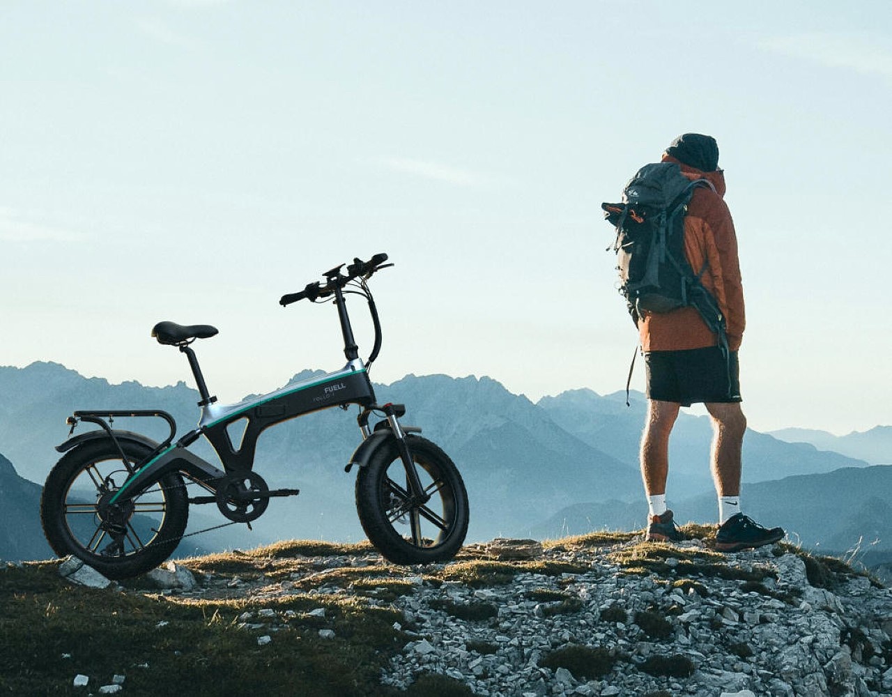 Bicycle，vehicle，FUELL，Electric bicycle，industrial design，