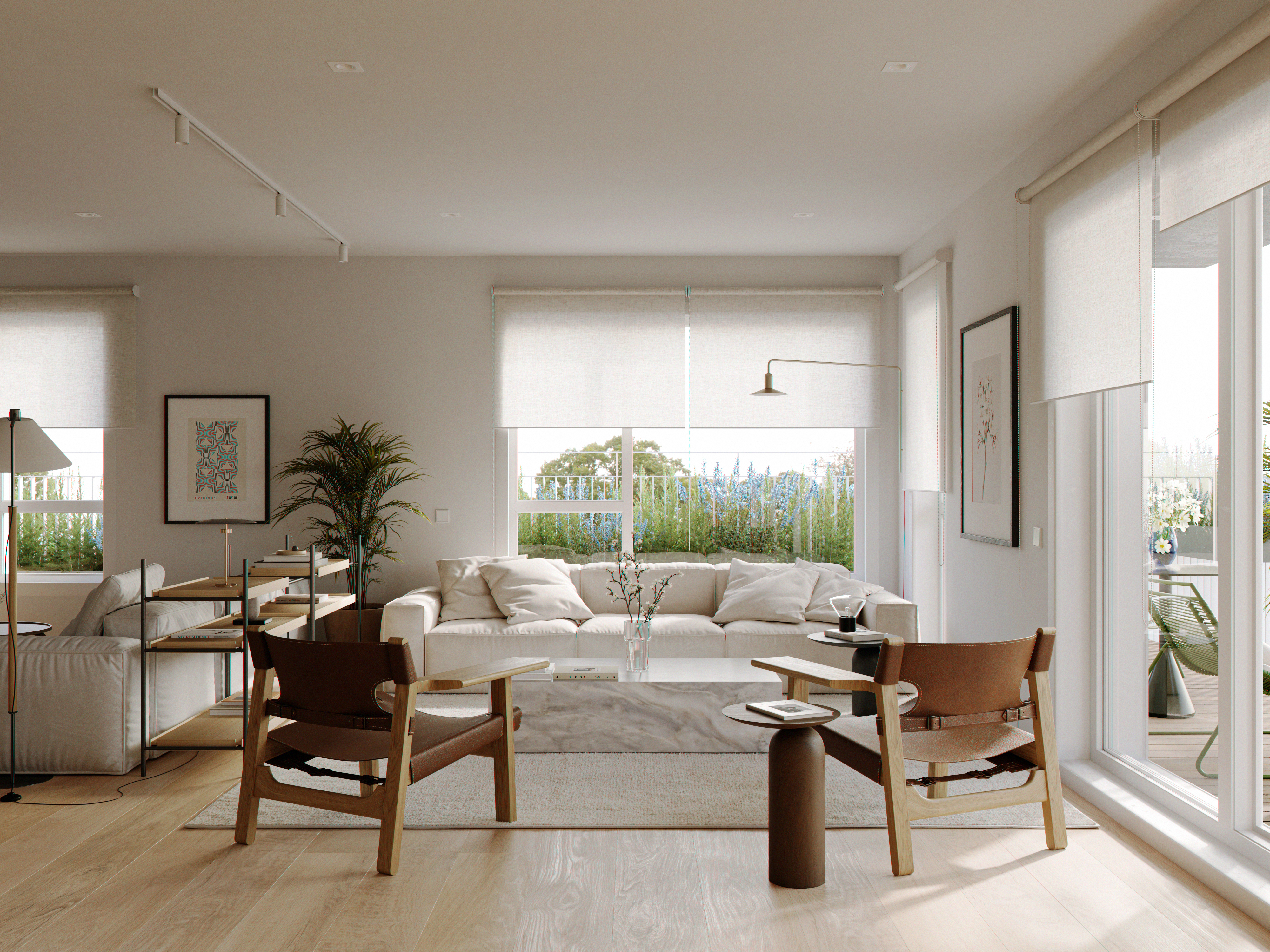 Architectural design，Apartment House，comfortable，cgi，