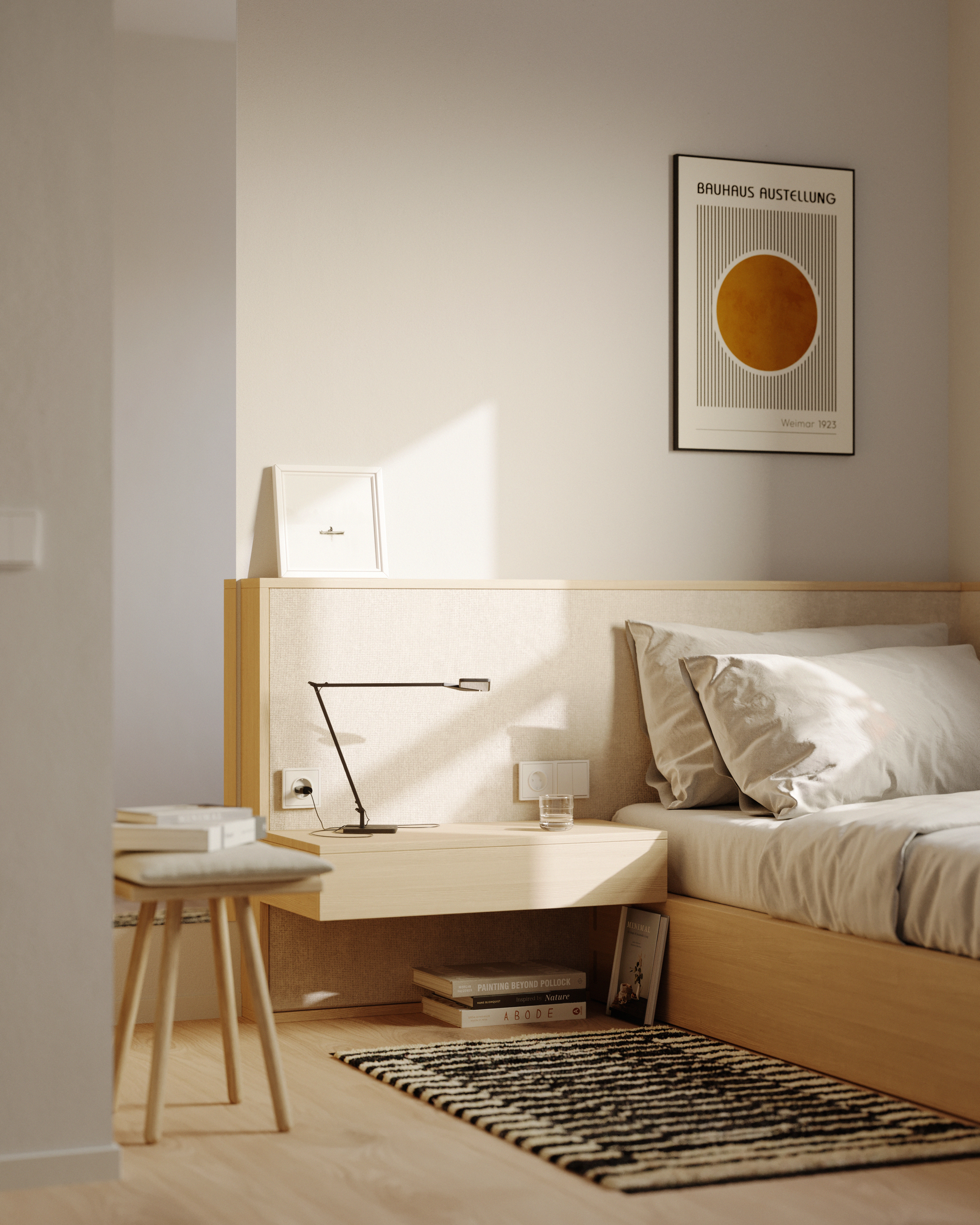 Architectural design，Apartment House，comfortable，cgi，