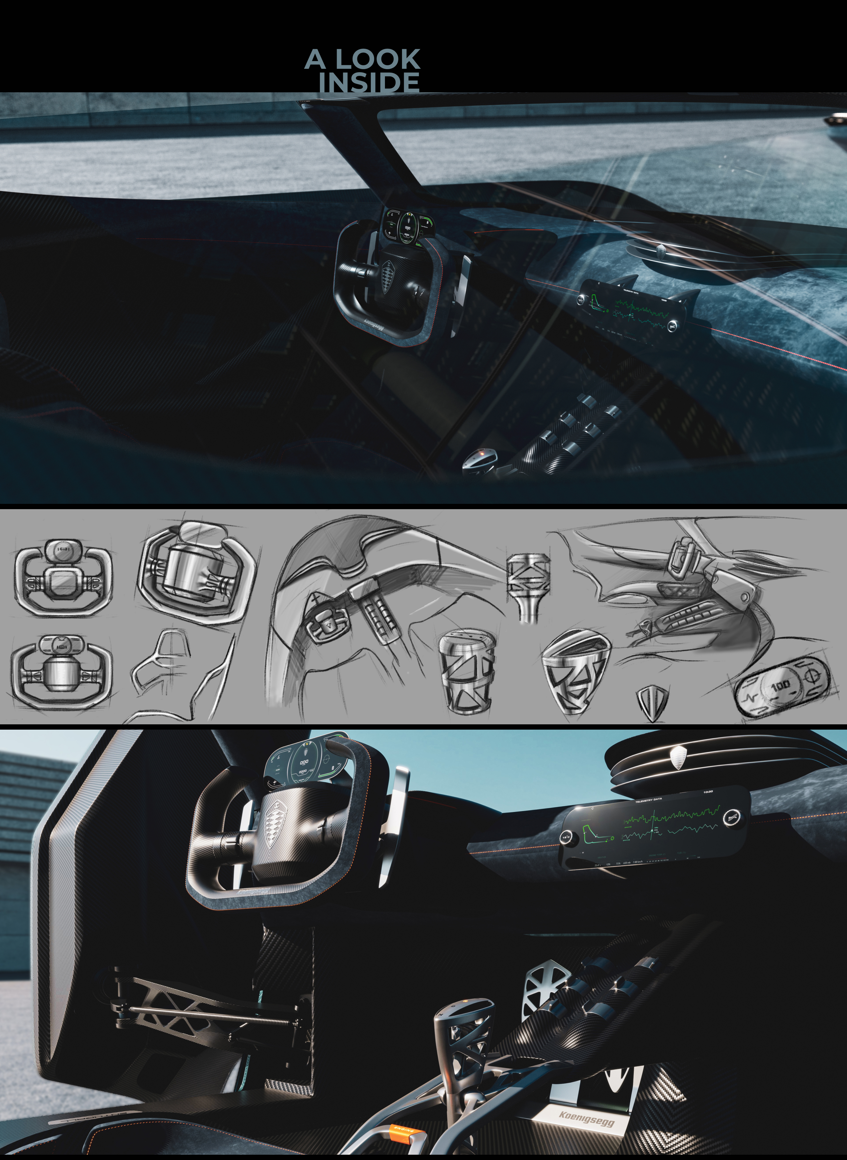 Konisek，automobile，Vehicle design，