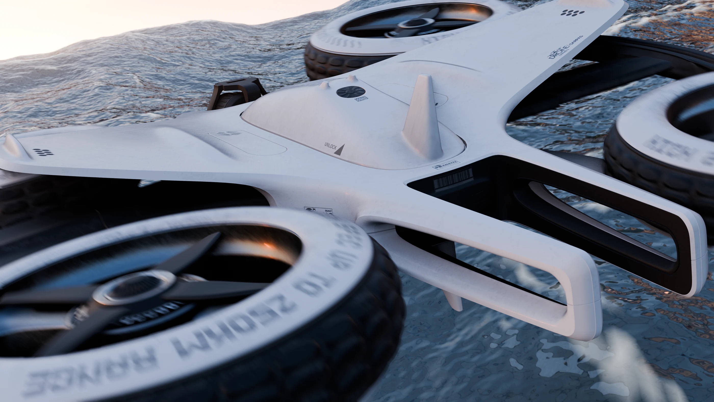 3D art，product design，Digital，UAV，