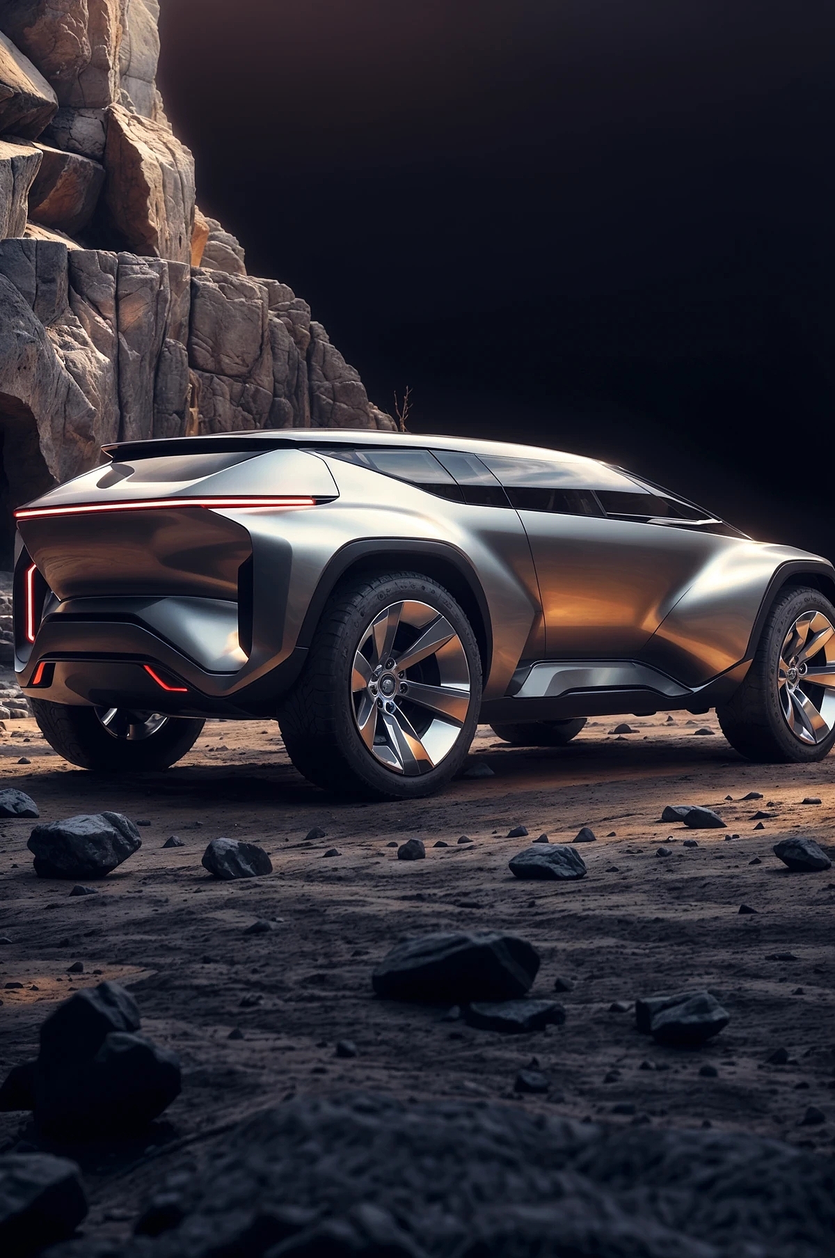 automobile，vehicle，conceptual design，Digital art，