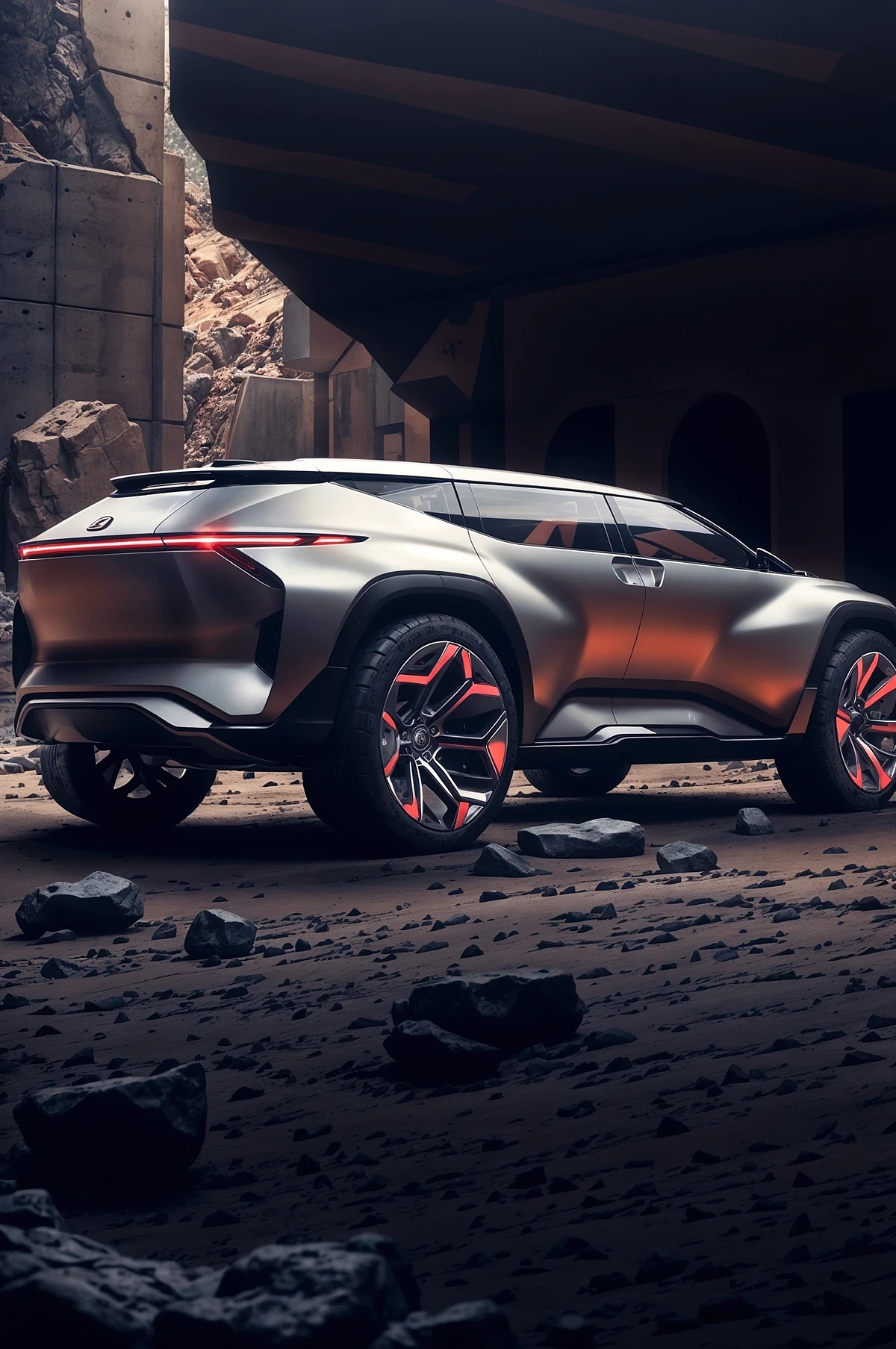 automobile，vehicle，conceptual design，Digital art，