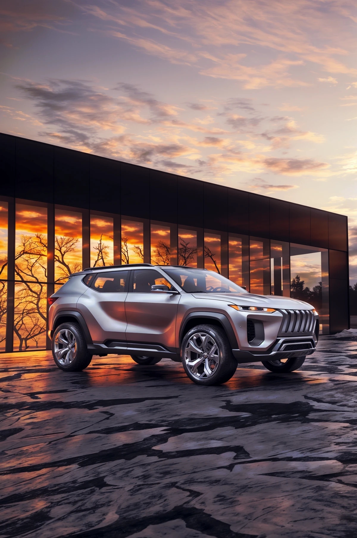 automobile，vehicle，conceptual design，Digital art，