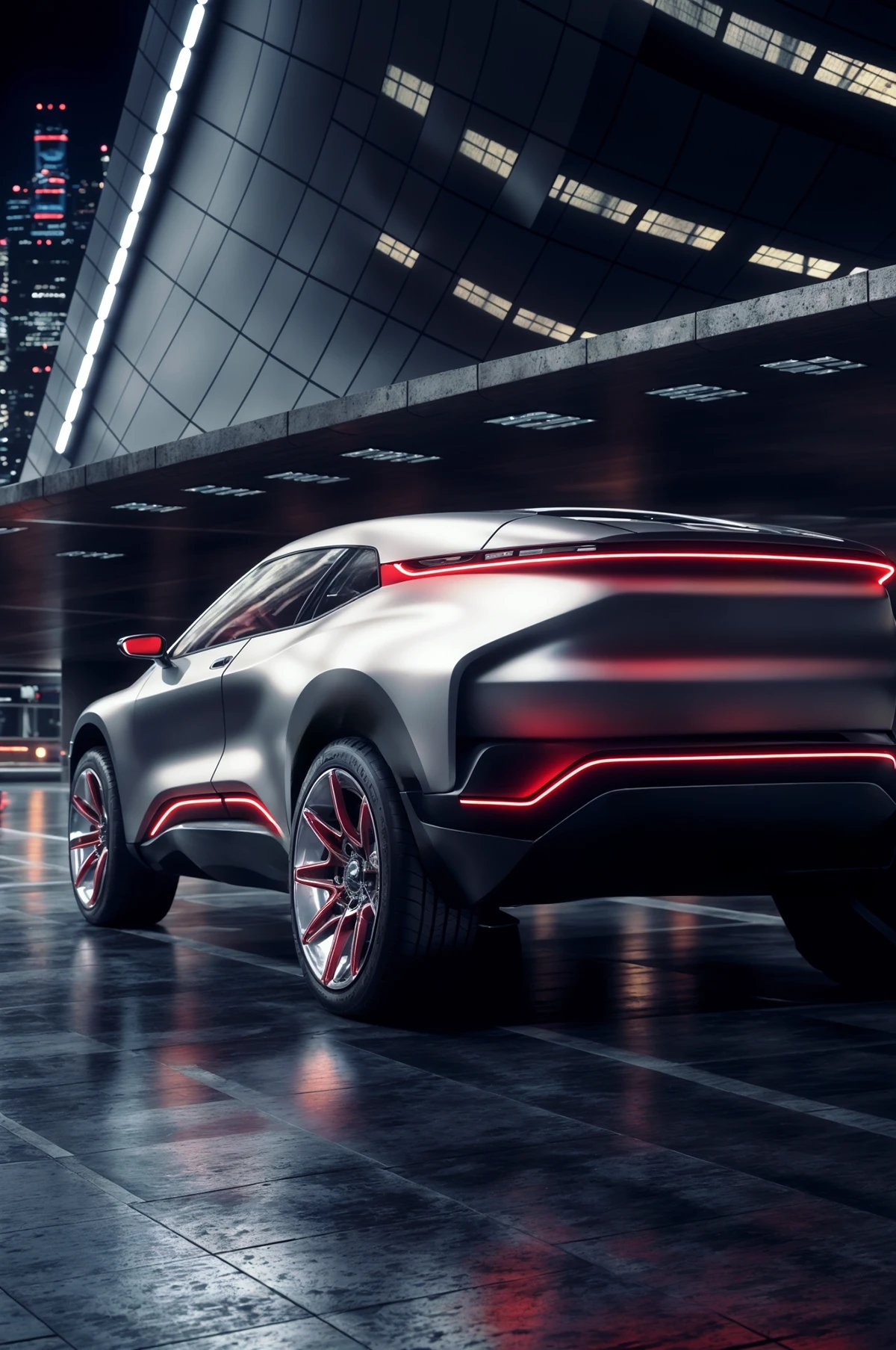 automobile，vehicle，conceptual design，Digital art，