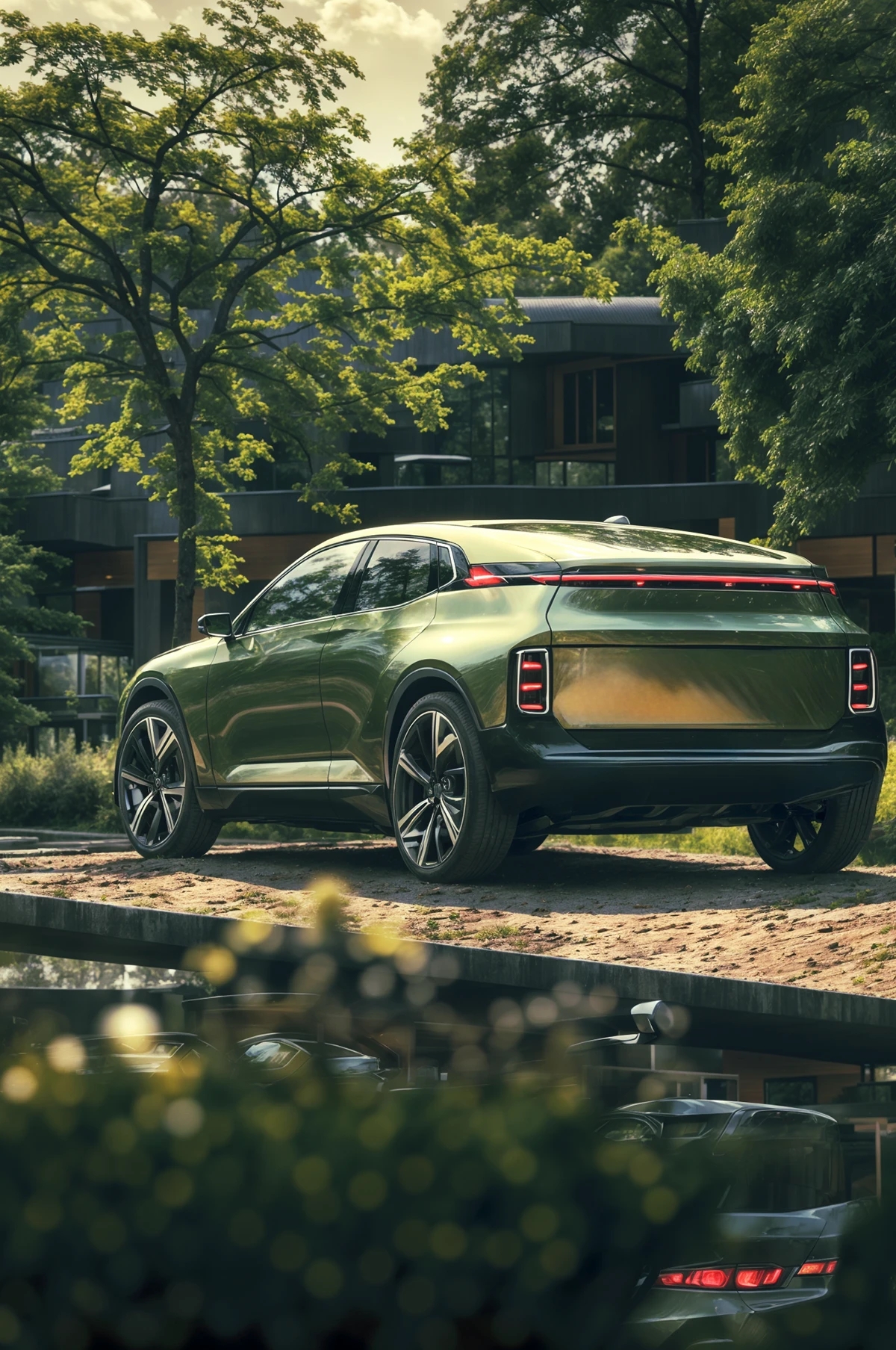 automobile，vehicle，conceptual design，Digital art，