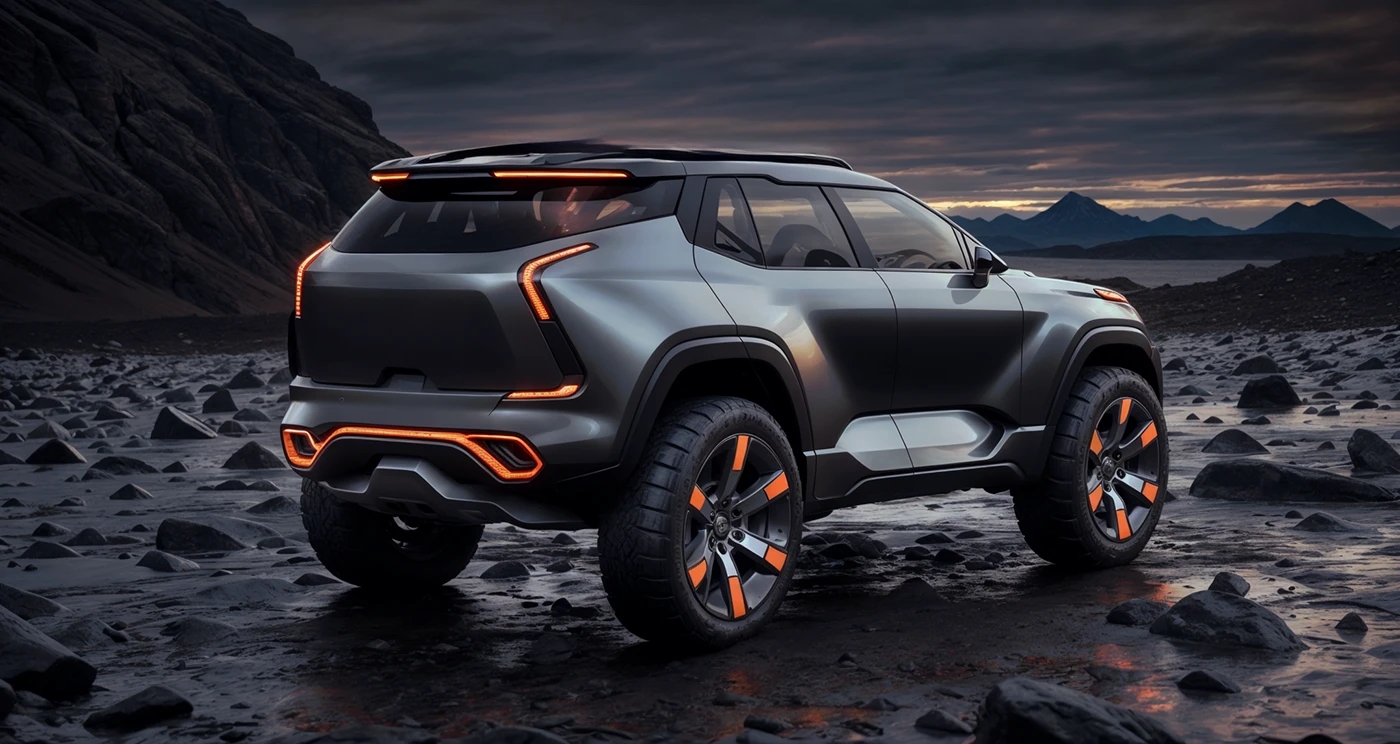 automobile，vehicle，conceptual design，Digital art，