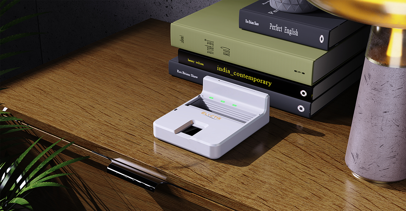 Fingerprint authentication terminal，End Product Design，Fingerprint authentication product design，industrial design，product design，Appearance and structure design，