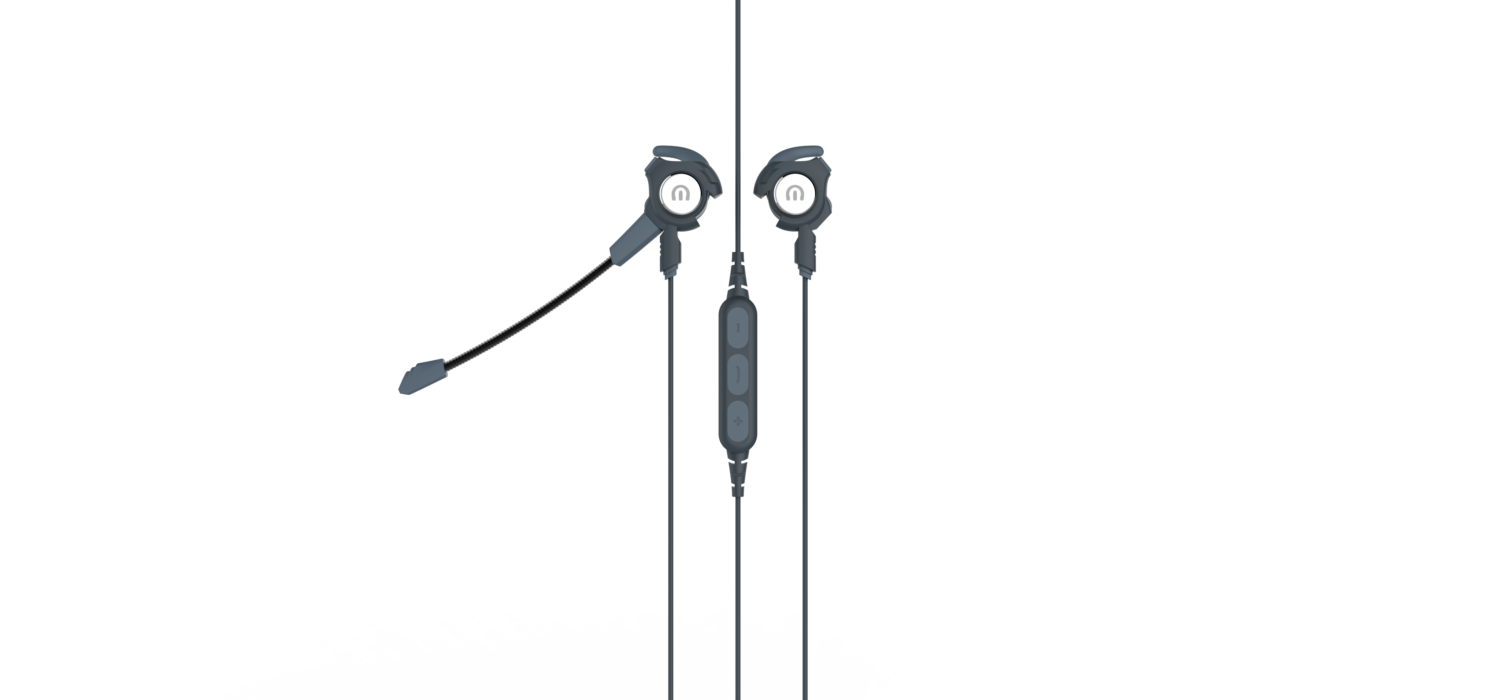Headset, in ear, game, pluggable microphone，
