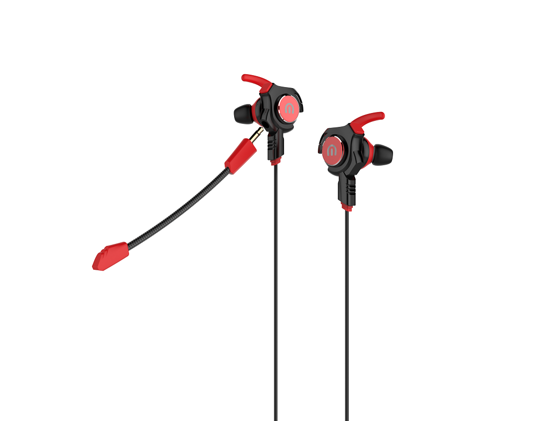 Headset, in ear, game, pluggable microphone，